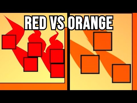 Square League - Red Team Versus Orange Team