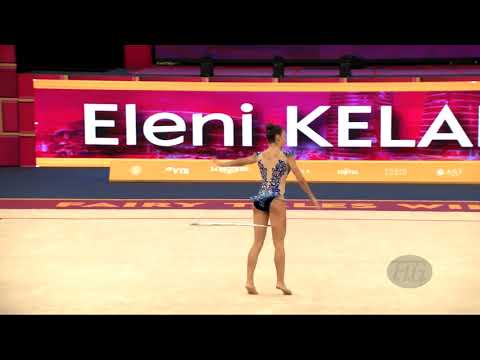 KELAIDITI Eleni (GRE) - 2019 Rhythmic Worlds, Baku (AZE) - Qualifications Hoop