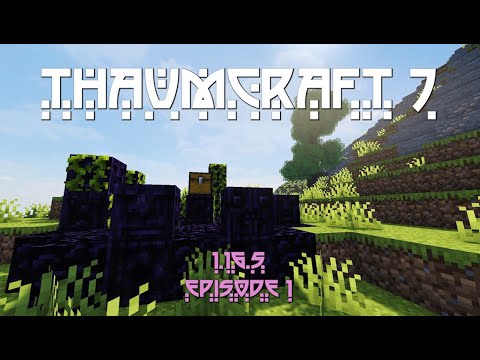 Minecraft with Thaumcraft 1.16.5  - Episode 1: Strange Structure.