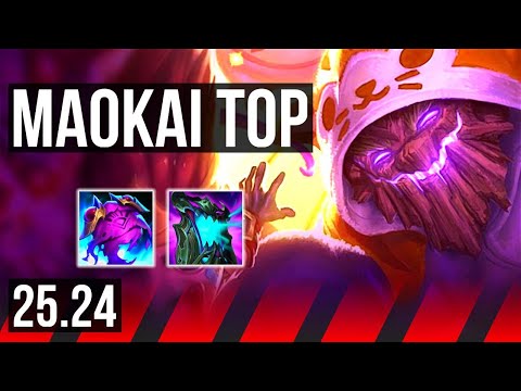 MAOKAI vs MALPHITE (TOP) | Good KDA: 7/1/9 | NA Master | 25.24