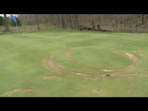 Golf course vandalism