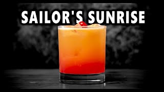 How to Make the Perfect Sailor’s Sunrise Layered Cocoktail🍹🌟
