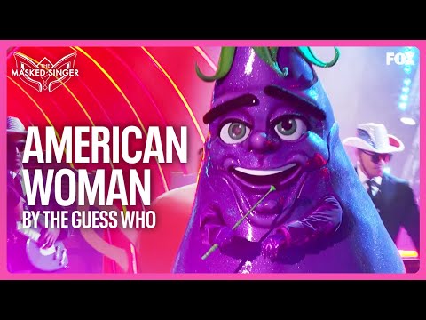 Eggplant Full Performance: “American Woman” by The Guess Who | Season 14 | The Masked Singer