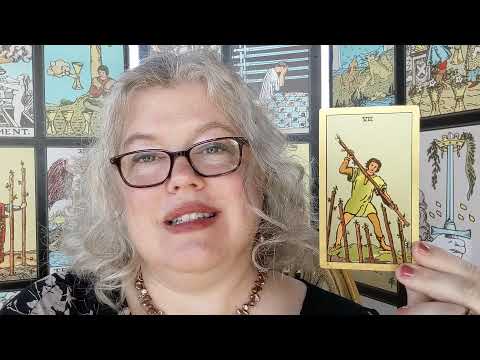 Wednesday Card: Seven of Wands