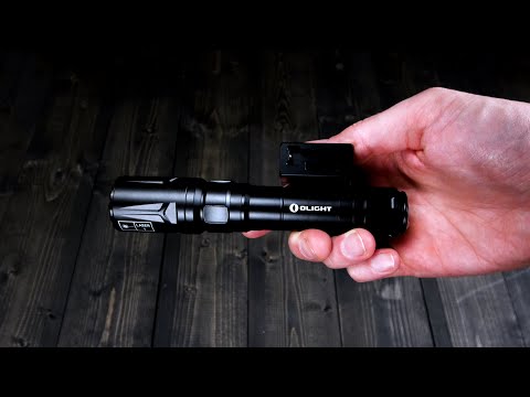 Olight Odin Turbo Black LEP 330 Lumen Rechargeable Picatinny Rail