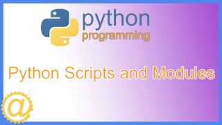 Python Scripts and Modules Explained - Programming Example