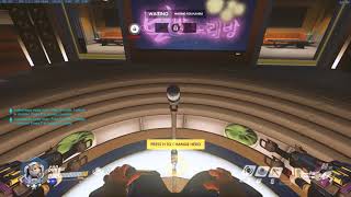 #WreckingBall #Karaoke at Busan map #Overwatch