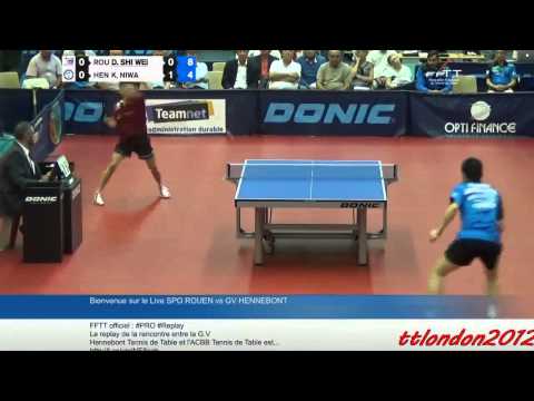 Koki Niwa vs Wei Dong Shi (French League 2015/2016)