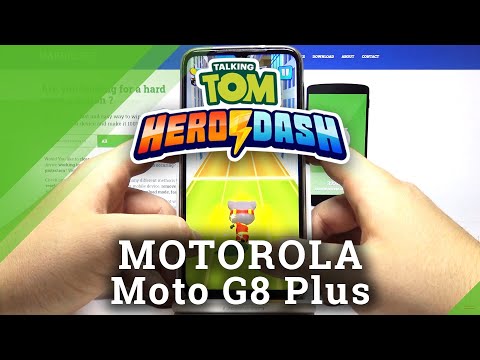 Talking Tom Hero Dash on MOTOROLA Moto G8 Plus – Gameplay