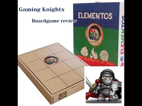 Boardgame Night ; We play Elementos ( full playthrough)