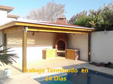 Palapa de Madera (proceso de Construccion )