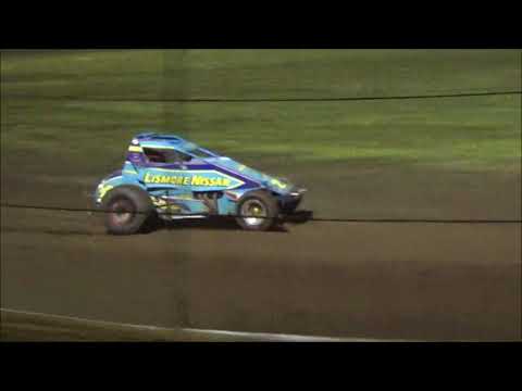 Wingless Sprints Feature - Grafton Speedway - 30.12.17