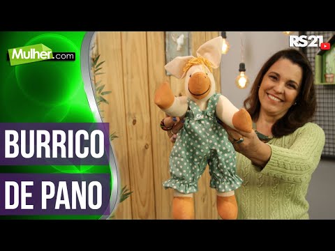 Cloth donkey | Mulher.com | @RedeSeculo21 | 07/29/2022