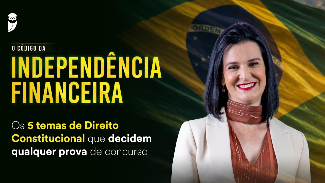 Os 5 temas de Direito Constitucional que decidem qualquer prova de concurso