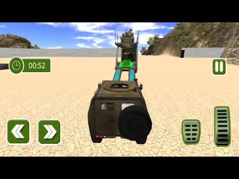 Army Car Transporter 2019 : Airplane Pilot Games || loard first jeep  || level-2