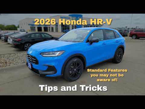 2026 Honda HR-V Tips and Tricks | Hidden Features