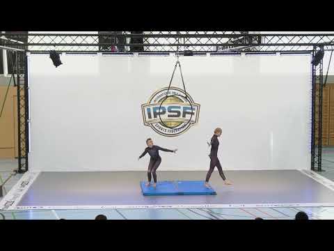WPACS 2022 AERIAL HOOP SPORTS YOUTH DOUBLES   Tessa ter Horst & Loïs van den Bout