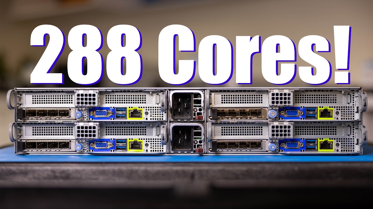 High end 2U 4 Node Supermicro BigTwin