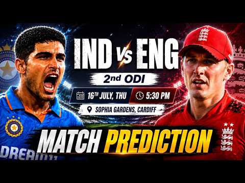 India vs England 2nd ODI Match Prediction | Who Will Win?, ENG vs IND Playing XI & Pitch Report