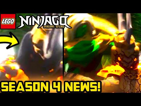 New Season 4 Footage CONFIRMED This! 💀 Ninjago Dragons Rising Season 4 News and Updates!