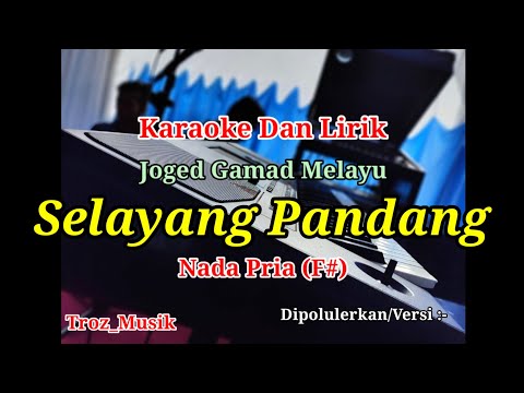Karaoke Selayang Pandang Nada Pria (F#) Joged Gamad Minang