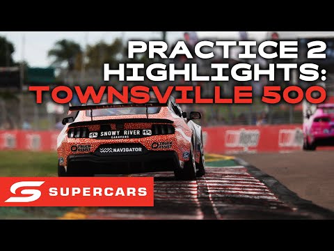 SUPERCARS 2023 NTI Townsville 500 プラクティス2ハイライト動画