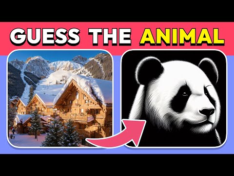 Guess by ILLUSION - Animal Edition 🐵🐼✅ Easy, Medium, Hard Levels