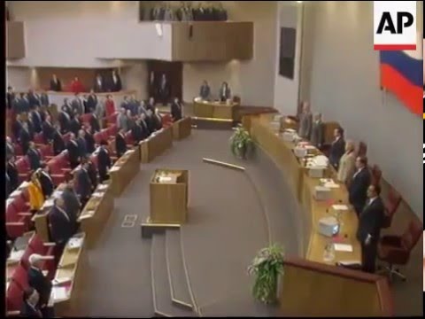 Congress Duma - Russian Anthem 1994 (Autumn) - 05.10.1994 - Госдумы Гимн России