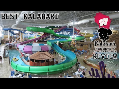 Kalahari Wisconsin Dells Review, Indoor and Outdoor Water Park | Best Kalahari Resort!