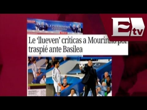 Le llueven críticas al DT José Mourinho, tras perder ante Basilea/Excélsior informal