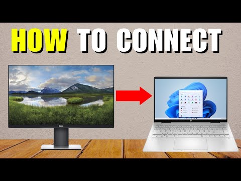 How To Connect Dell Monitor To HP Laptop