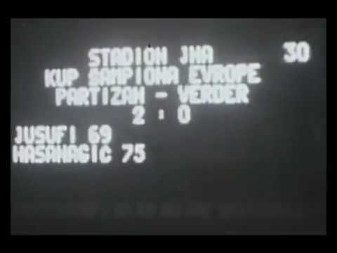 ECC 1965-66. Round of 16. Partizan - Werder Bremen. Highlights.