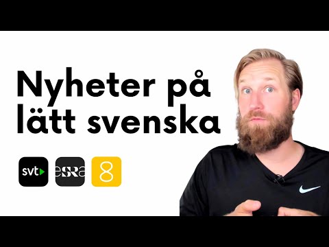 Titta, läs & lyssna på nyheter på lätt svenska helt gratis på nätet