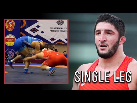 Sadulaev Left Side Single Leg Highlight
