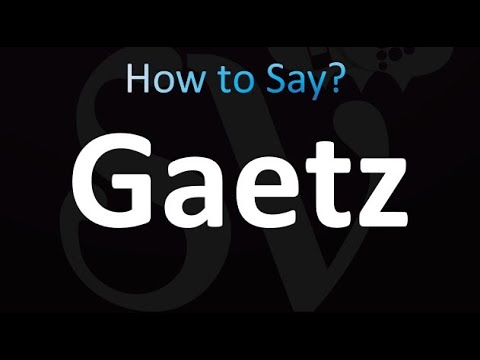 How to Pronounce Gaetz (correctly!)