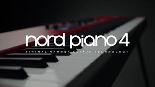 Nord Piano 4 - Piano de scène 88 notes toucher lourd - Video