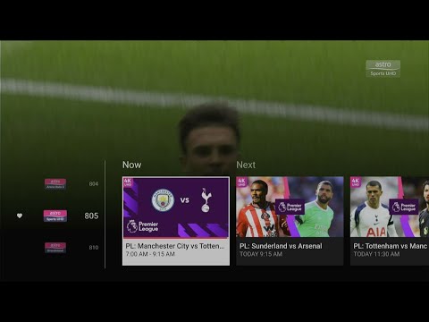 Astro Sports UHD – Programmumstellung | 12. November 2025