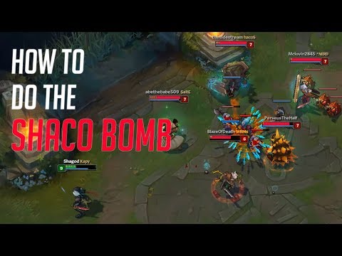 How to do the Shaco Bomb/Advance Clone Teleportation - Shaco Mechanics Series