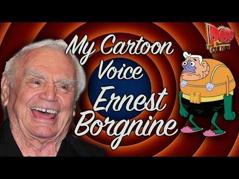 Ernest Borgnine talks about Mermaid Man of Spongebob Squarepants