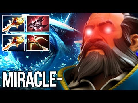 Miracle- Kunkka !Attacker Style Rapier Daedalus One Shot Build 9k MMR - Dota 2