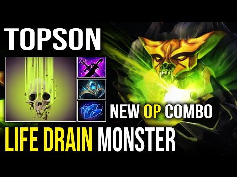 TOPSON Pugna Mid With NEW IMBA COMBO Dota 2