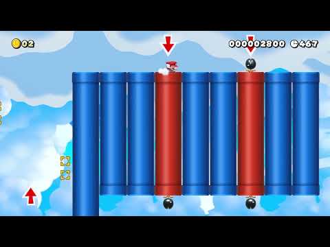 ▲ Shmoovin' in the sky ▼ by ElPato8 🍄 Super Mario Maker 2 ✹Switch✹ #bpt