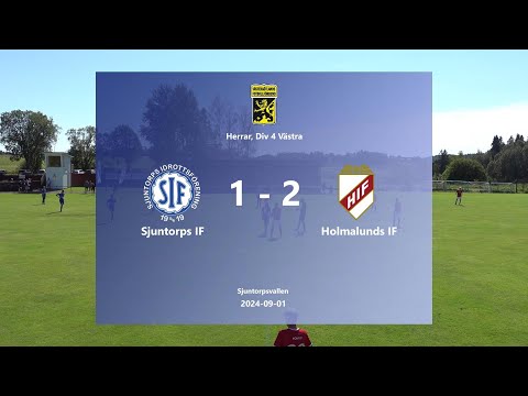 240901 Sjuntorps IF - Holmalunds IF, Höjdpunkter