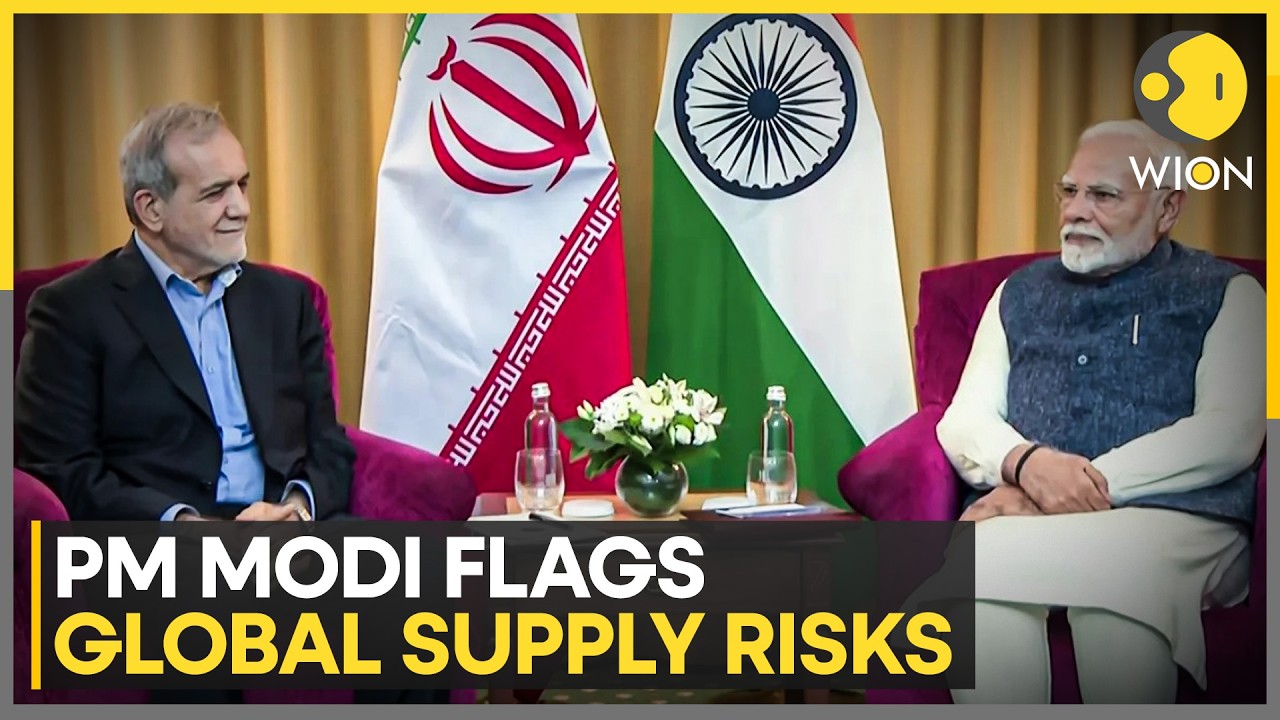 Iran War: PM Modi Holds Crucial Talks With Iranian President Amid Gulf Tensions | WION