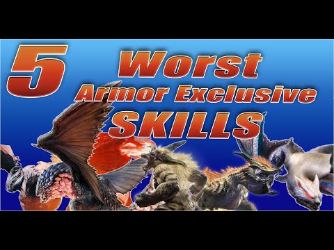 The 5 Worst Armor-Exclusive Skills in Sunbreak