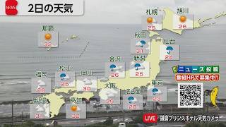 7月2日の天気