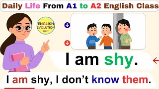 Improve English Practice: Real-life Sentences From A1 to A2.