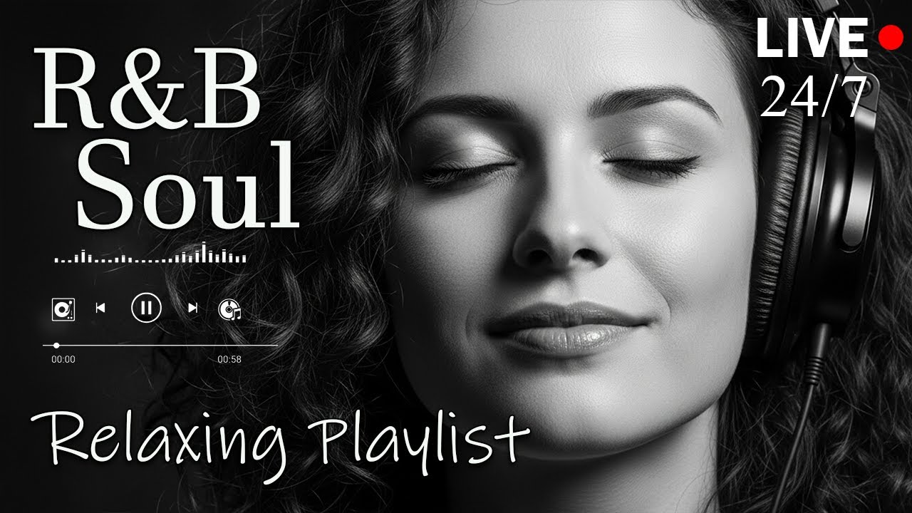 【R&B Soul】Relax & Reflect Playlist – Smooth Vocals & Laid-Back Grooves | LIVE🔴 24/7