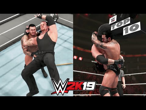 WWE Top 10 Stolen Finisher Beatdown- WWE2K19- WWE2K22 Countdown!!