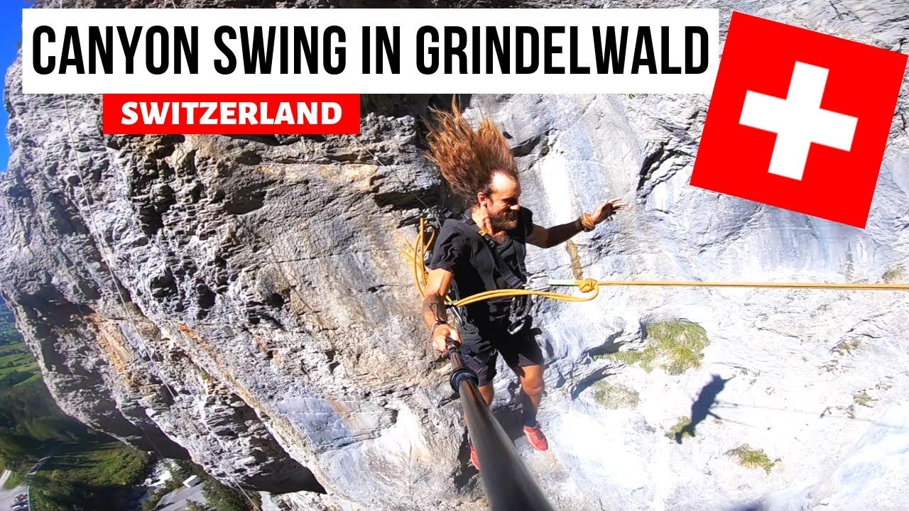 Experience the cinematic visuals of exhilarating Canyon Swing.